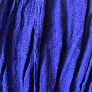 Blue linen turban cloth/scarf
